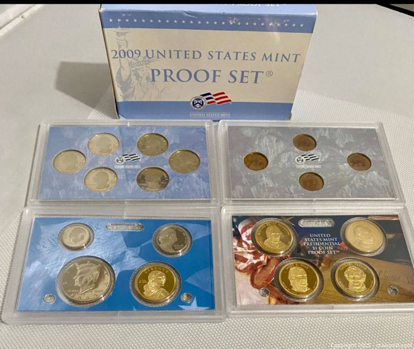 2009 United States Mint Proof Coin Set | Maxsold