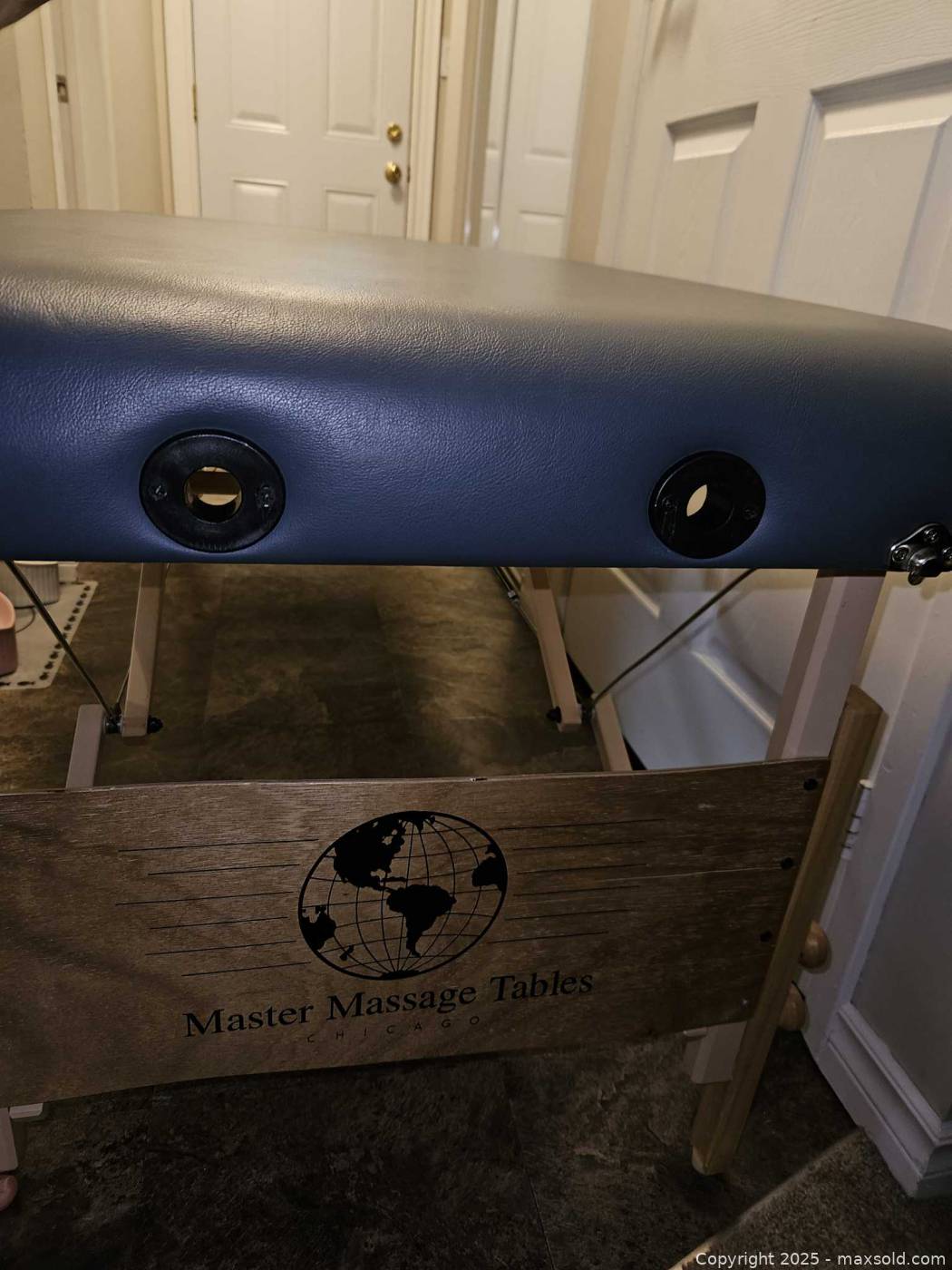 Master Massage Chicago portable massage table with case and wheeled ...