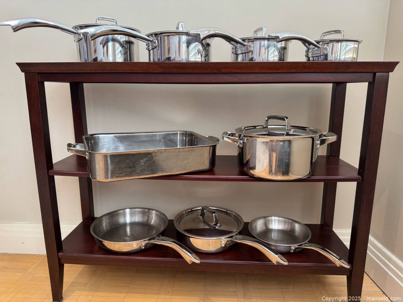 ZWILLING TruClad 15-Piece Stainless Cookware Set | Maxsold