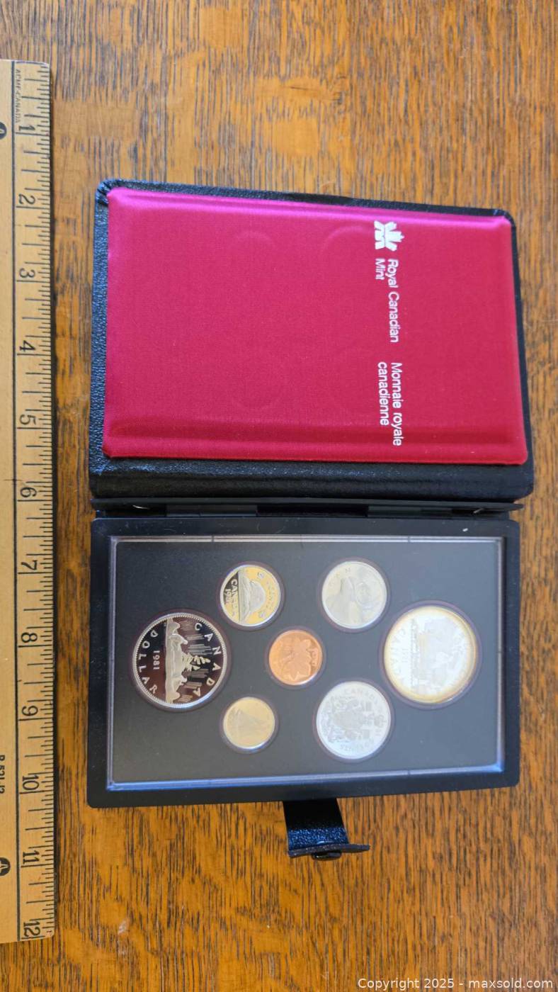 1981 Royal Canadian Mint Proof Coin Set | Maxsold