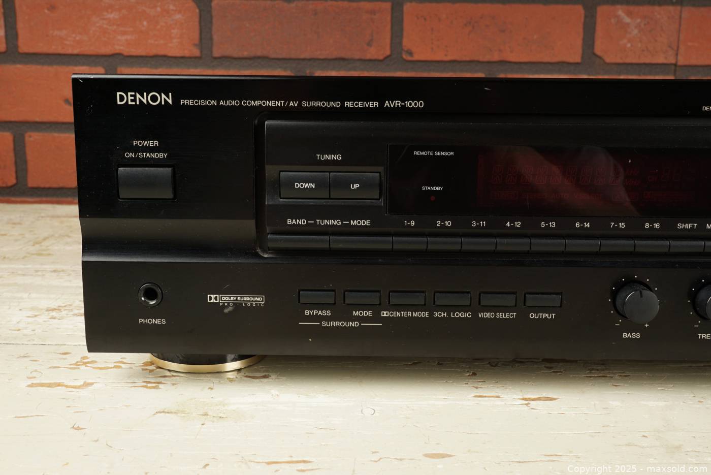 Denon AVR-1000 Precision Audio AV Surround Receiver with Remote | Maxsold