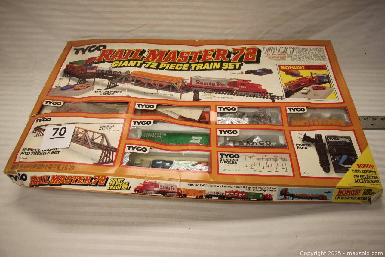 Tyco HO Rail Master 72 train set | Maxsold