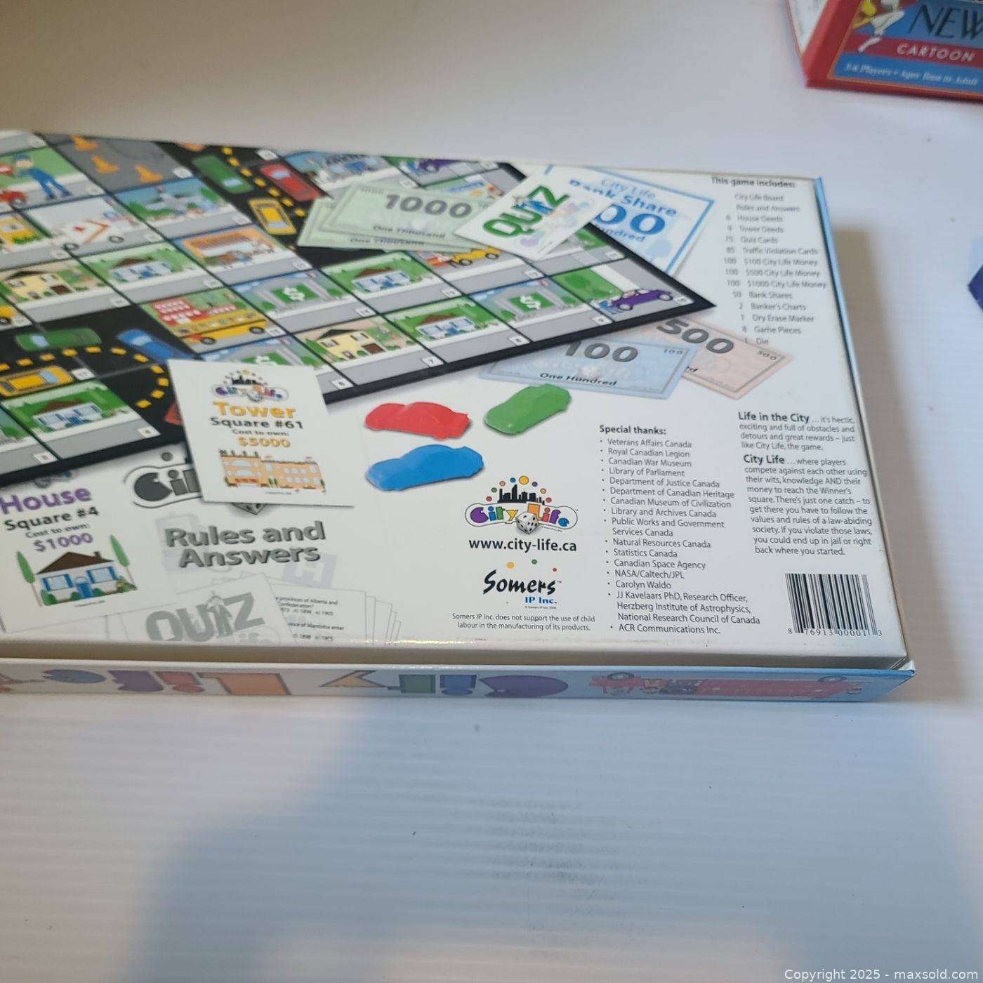 City Life educational board game 2006 | Maxsold