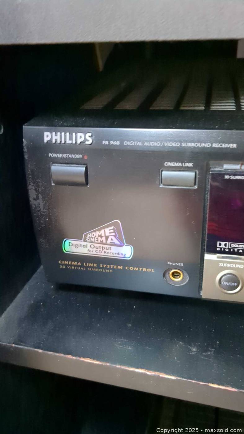 Philips DFR 9000 - Ampli-tuner Home Cinéma Surround Numérique (occasion, Fonctionne Parfaitement)