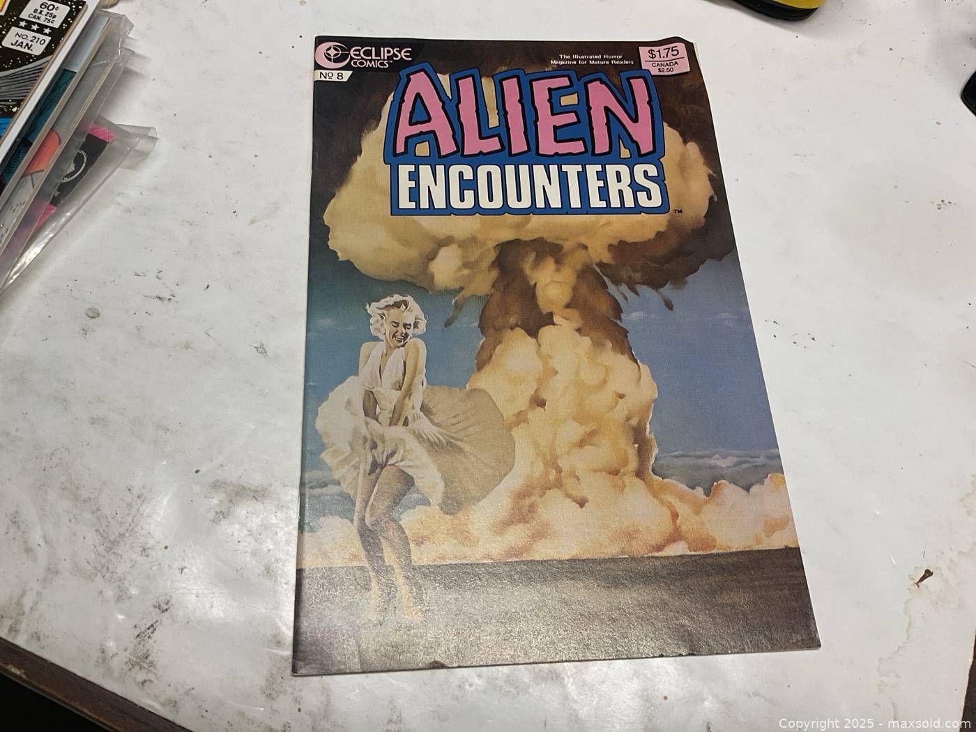 Eclipse Comics Alien Encounters #8 comic book | Maxsold