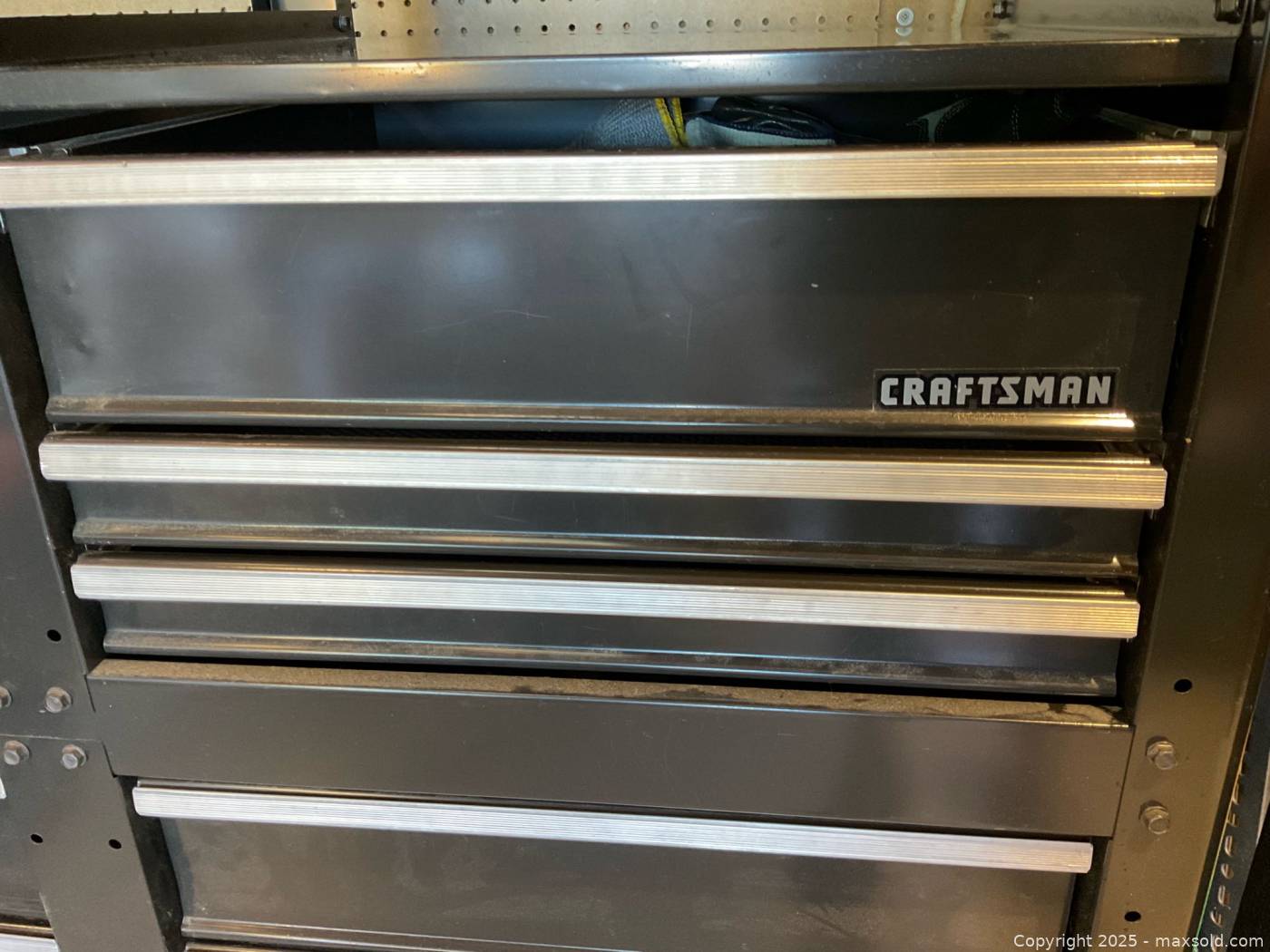 Craftsman metal tool storage rack, 13 drawers | Maxsold