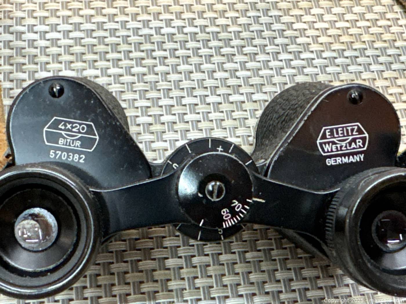 E. Leitz Wetzlar BITUR 4x20 Binoculars | Maxsold