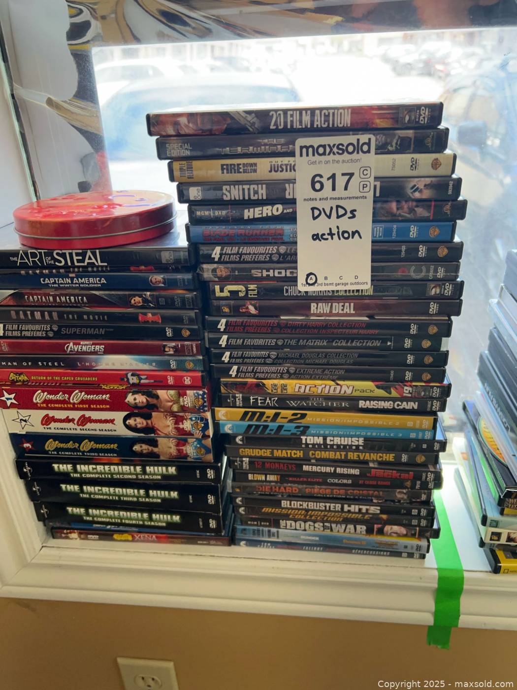 Action Dvd Collection Action DVD Collection ~55 Discs | Maxsold