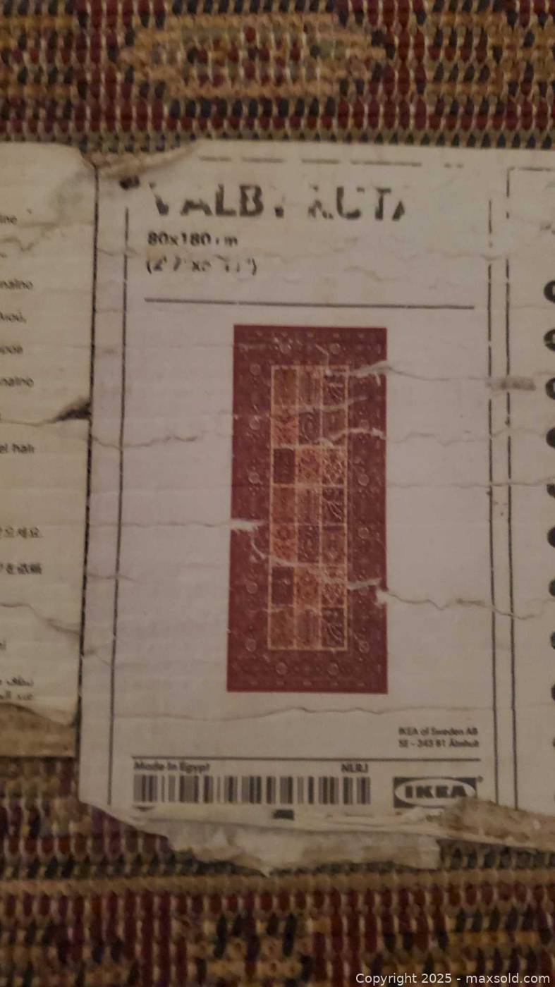 IKEA Valby Ruta runner rug 80 x 180 cm | Maxsold