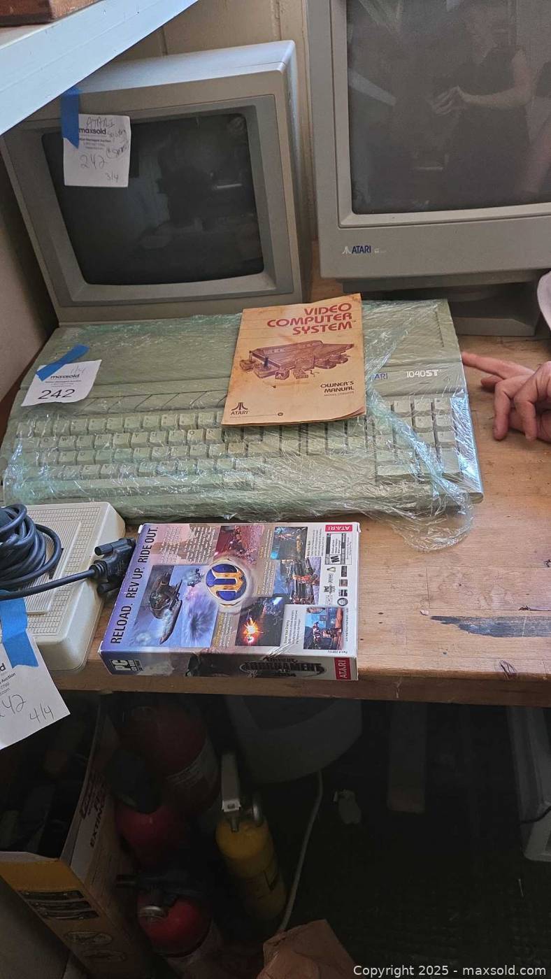 Manuel Atari 1040ST – édition Italienne 1987, état Correct