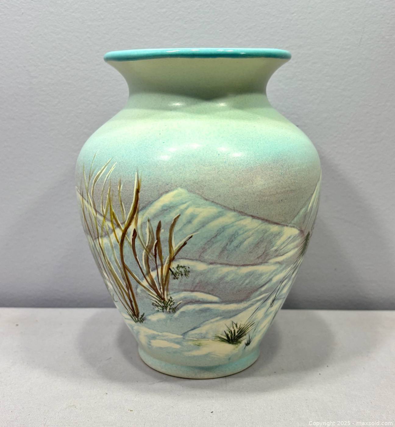Vintage Canadian Studio Pottery Signed Vase | Maxsold