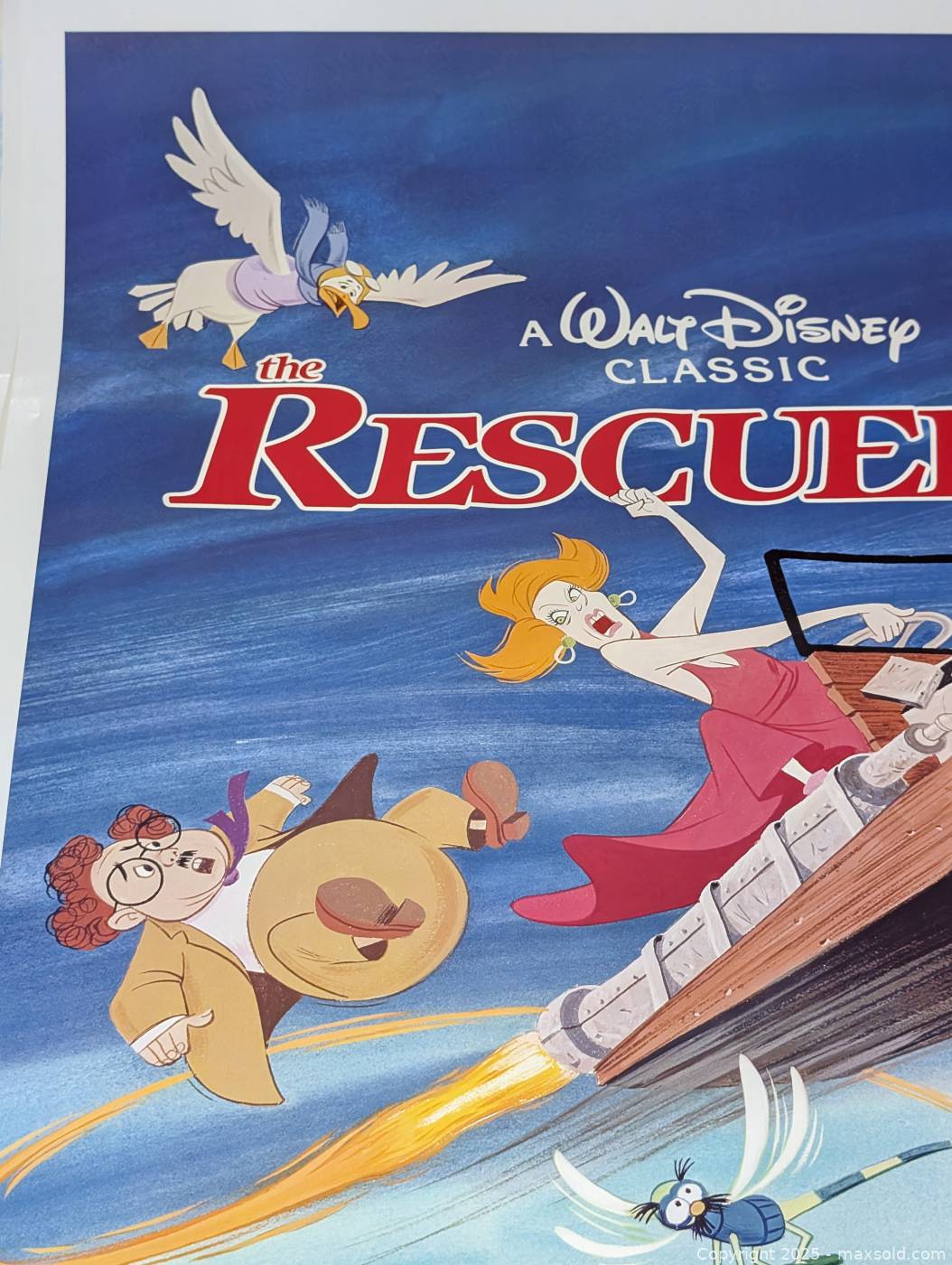 The Rescuers1977 The Rescuers 1977 one-sheet movie poster | Maxsold