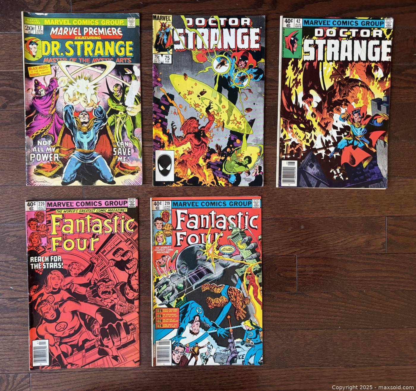 Marvel Fantastic Four & Dr. Strange Comics, 9 | Maxsold