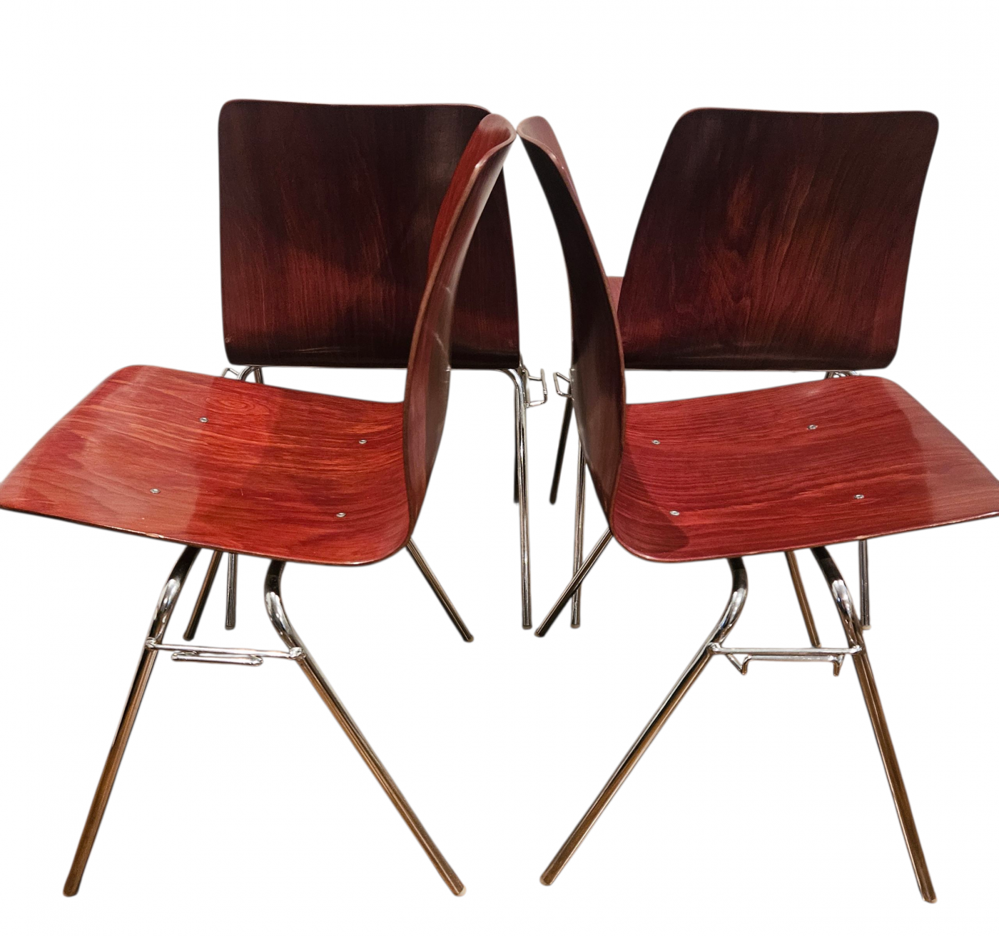 PAGHOLZ Plywood chair ② bent-rosewood-stacking-chair-