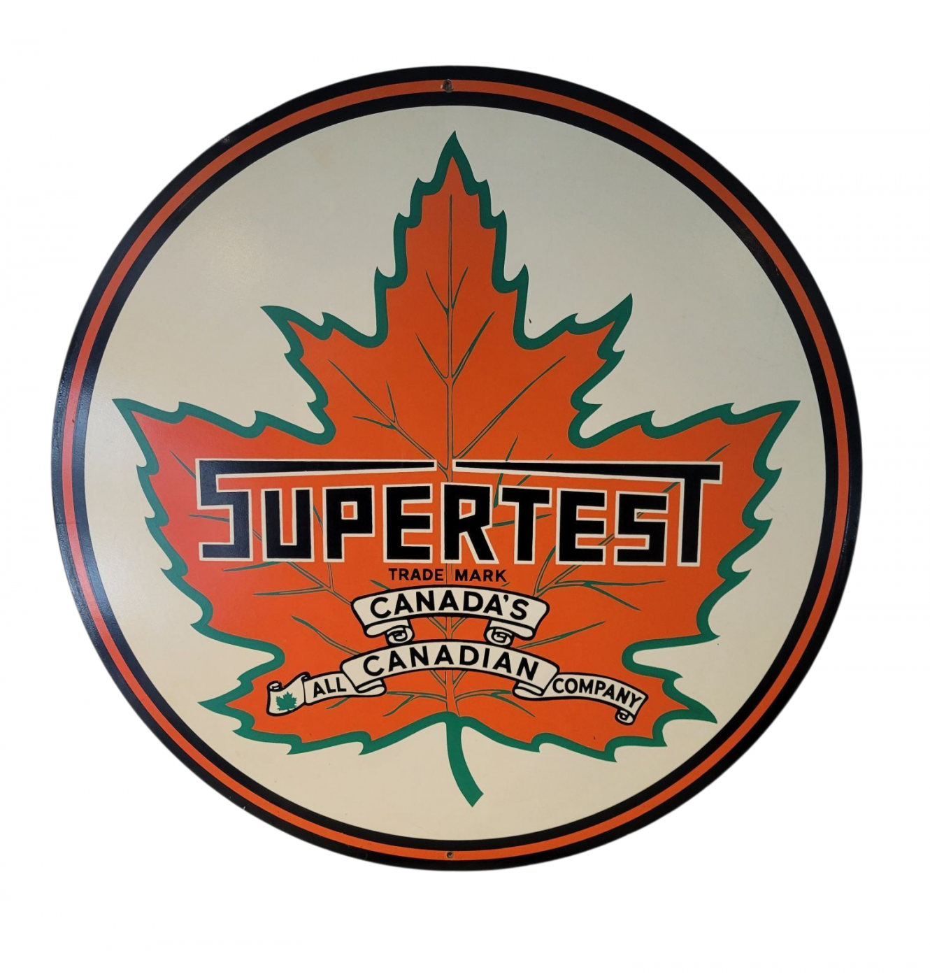 Supertest Canadian petrol sign | Maxsold