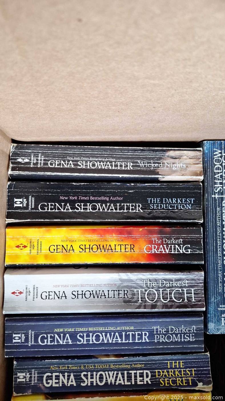 Approx. 23 Gena Showalter paranormal romance books | Maxsold