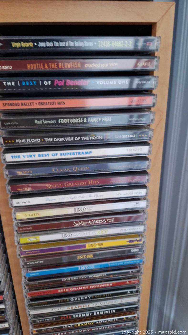 Mixed Lot Around 250–300 Audio CDs | Maxsold