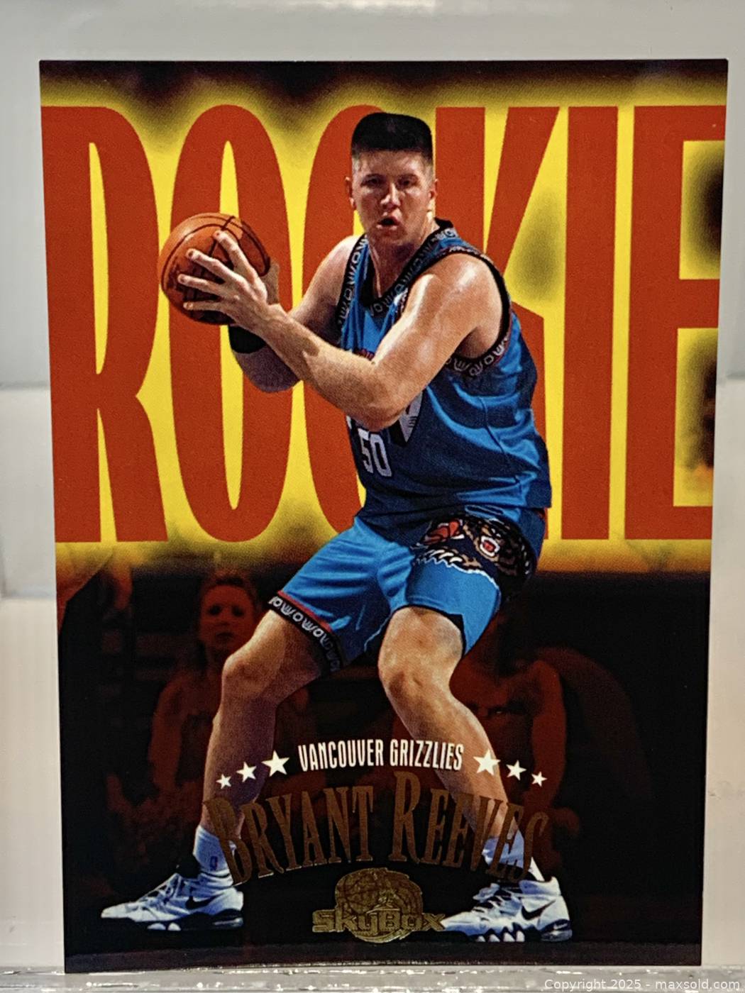 1995-96 SkyBox Premium Bryant Reeves Rookie Card | Maxsold
