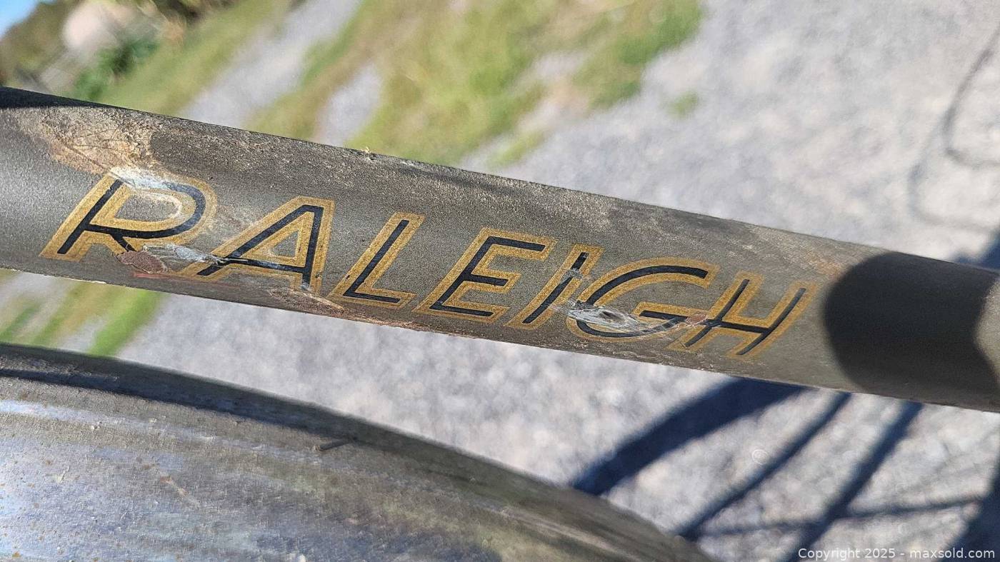 RALEIGH Vintage stijl fiets hoofd Stickers Stickers