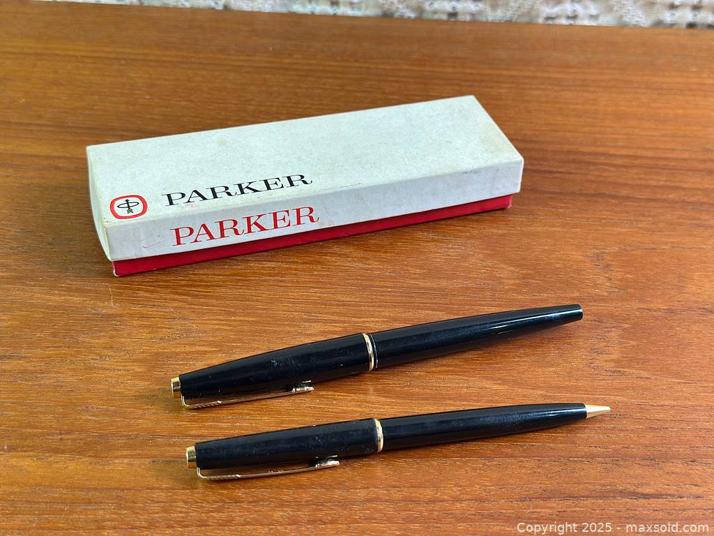 Vintage Parker fountain pen and pencil set | Maxsold