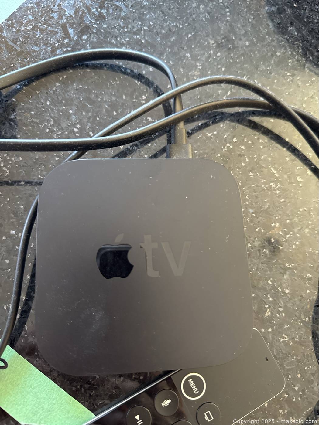 Apple TV streamer, remote, Bluetooth speaker, combo lock Maxsold