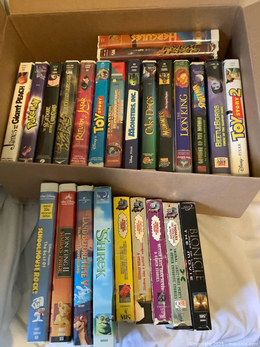 27 Children’s & Family VHS Movies | Maxsold