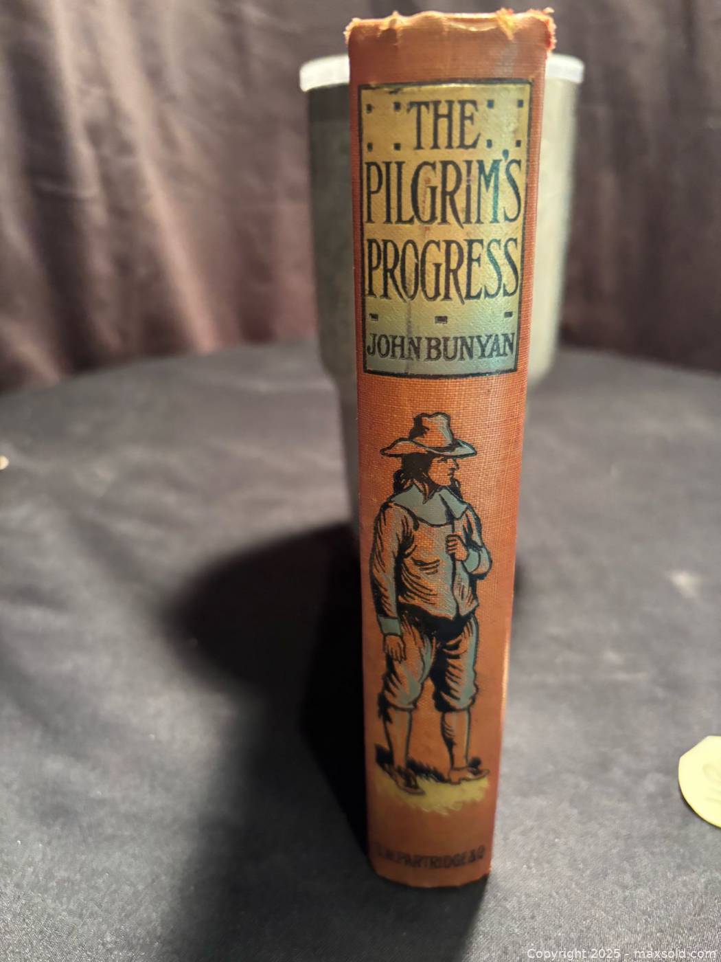 Antique c1900 The Pilgrim's Progress book | Maxsold
