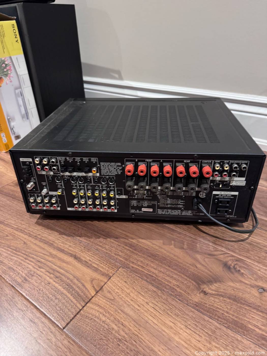 Sony digital audio video control center | Maxsold
