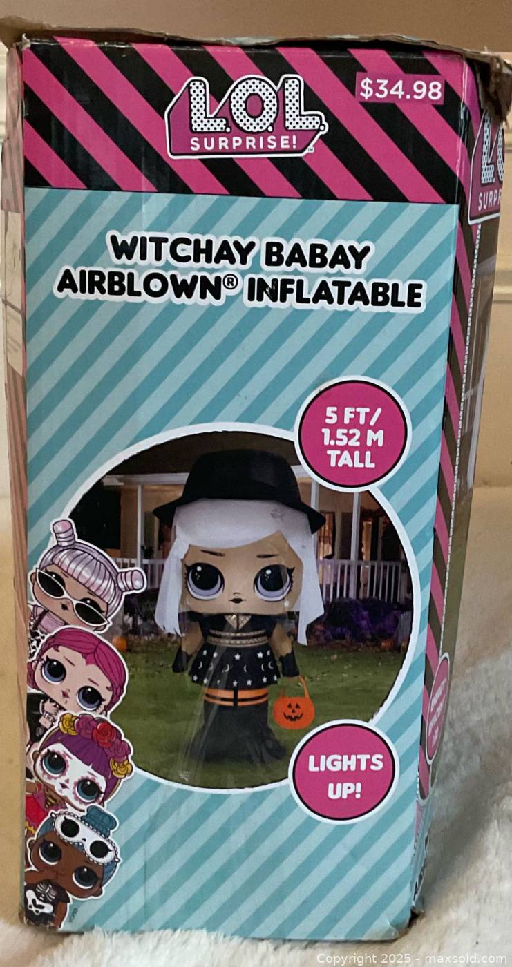 LOL Surprise! Witchay Babay 5 ft inflatable | Maxsold