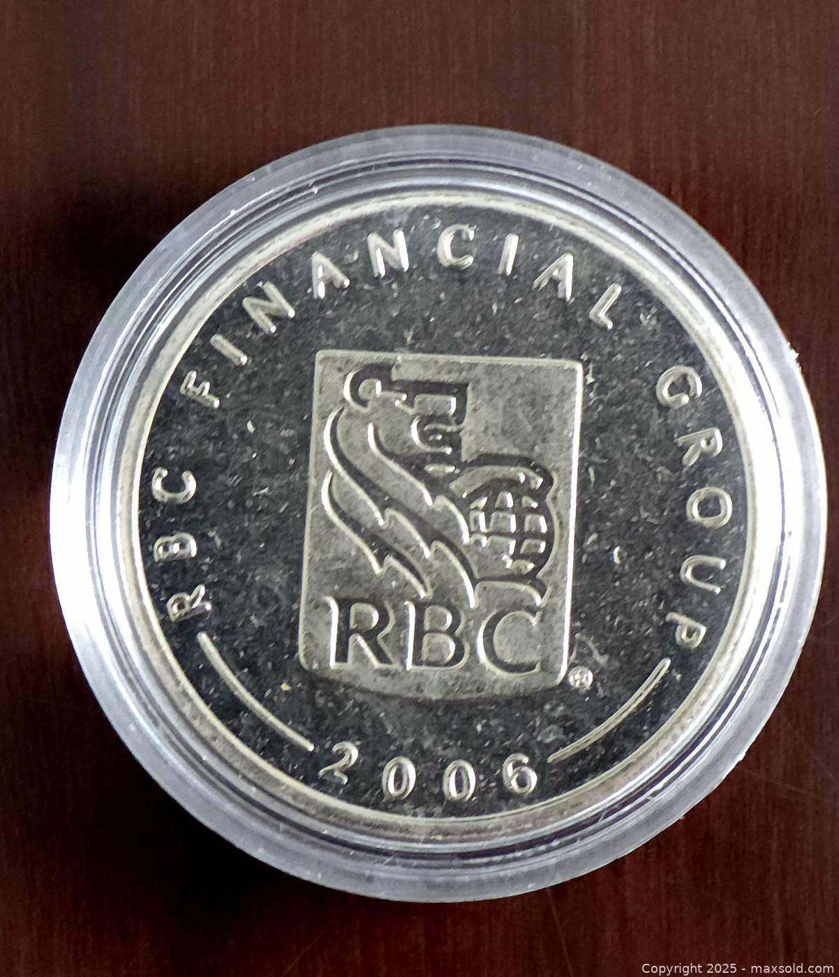 RBC 2006 Year of the Dog commemorative token | Maxsold