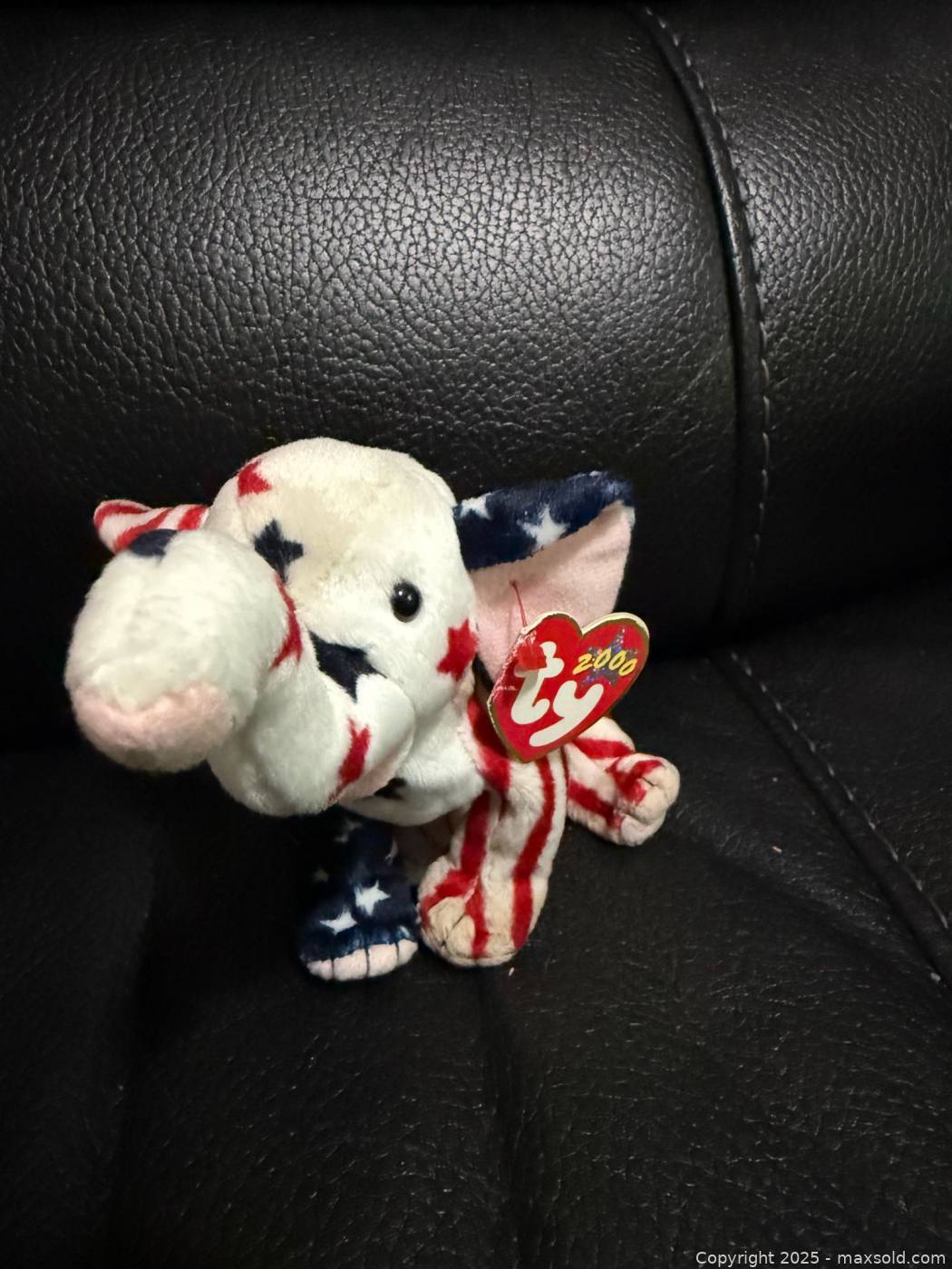 Ty Beanie Baby Righty 2000 elephant plush | Maxsold
