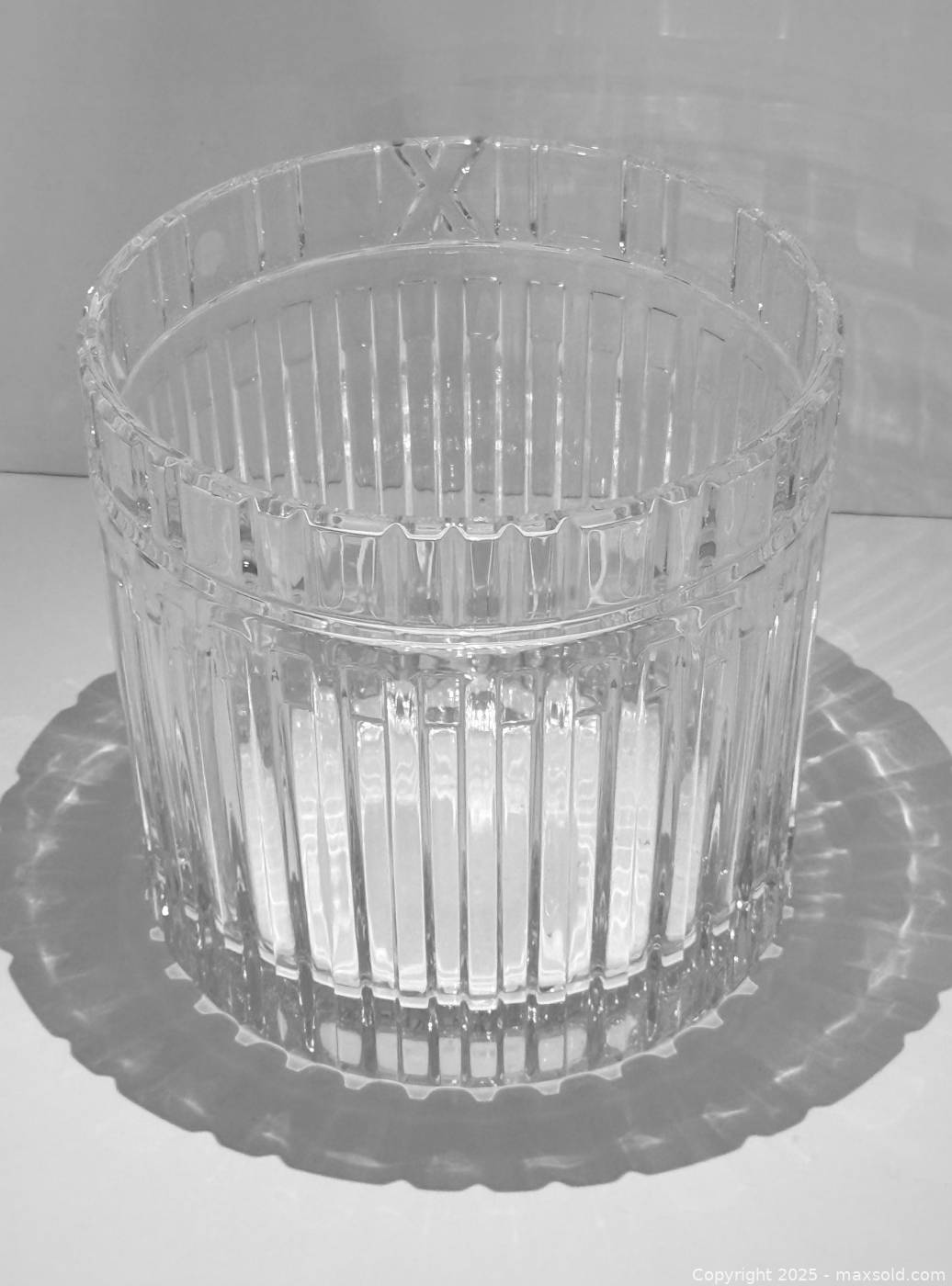 Tiffany Atlas Ice Bucket Rare Tiffany Atlas Champagne Bucket Crystal