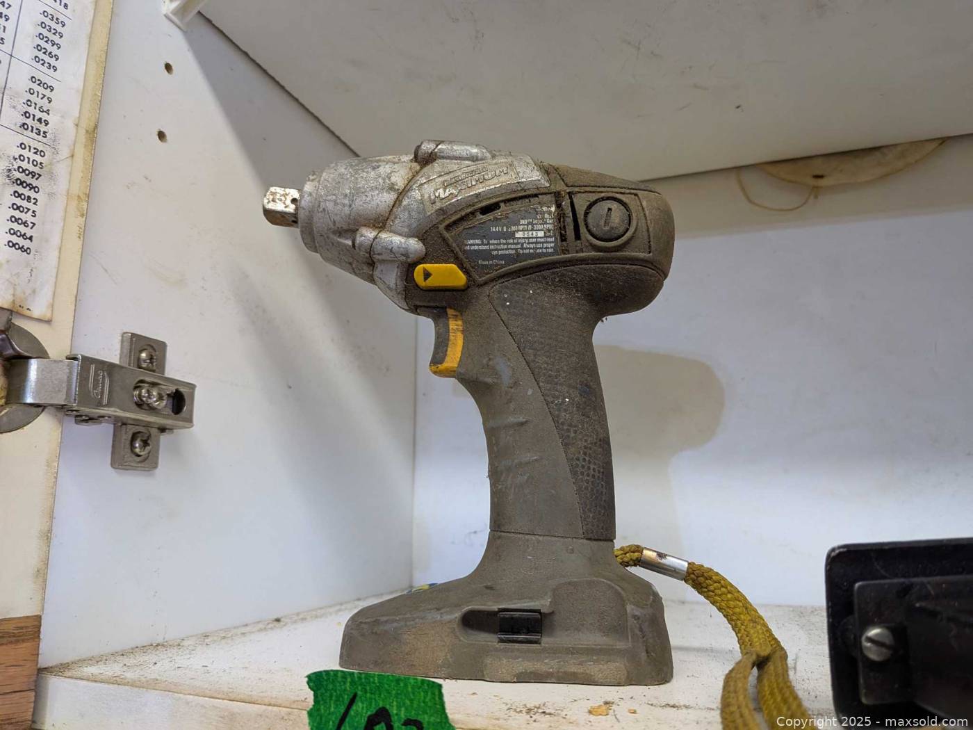 Mastercraft Maximum cordless impact wrench bare tool | Maxsold