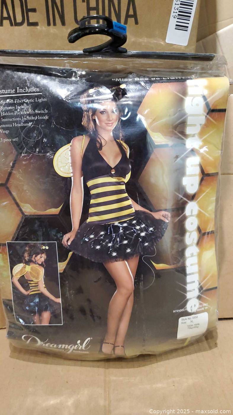 CF bumblebee dress black