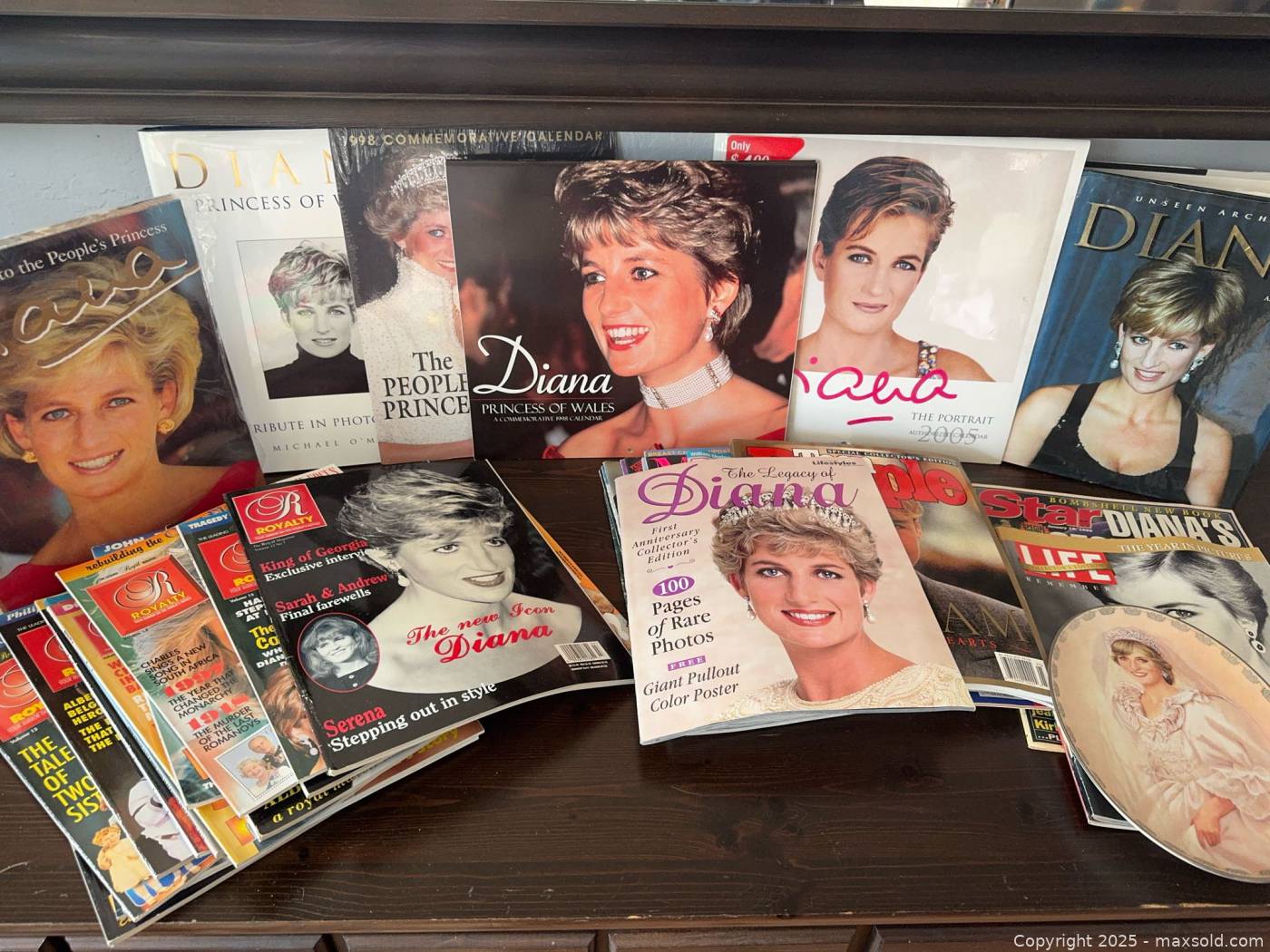 Smooth Magazine Calanders Princess Diana magazines, books, calendars, collector plate | Maxsold