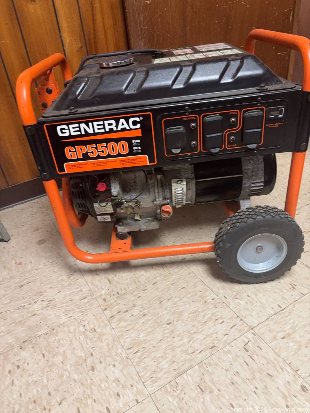 Generac GP5500 portable generator | Maxsold