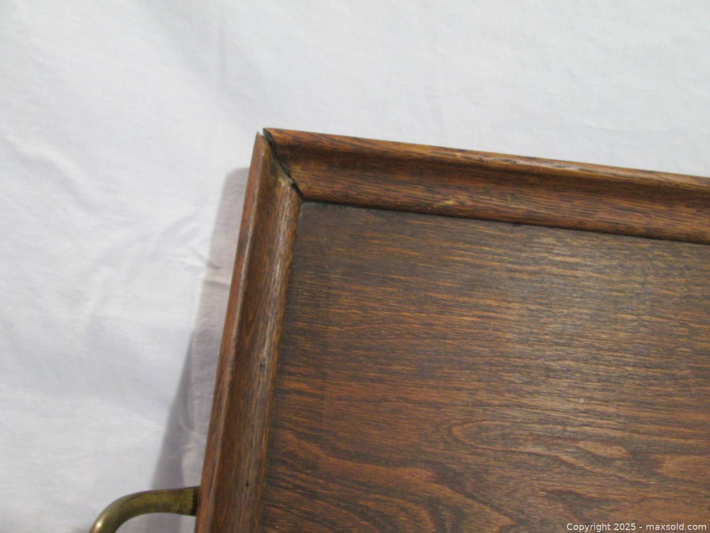 LARGE WOODEN SERVING TRAY 55CM X 38CM