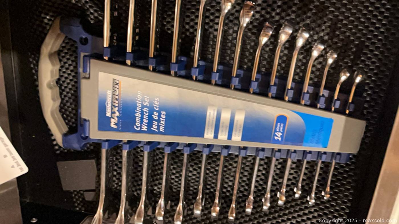4 Mastercraft Maximum combination wrench sets | Maxsold