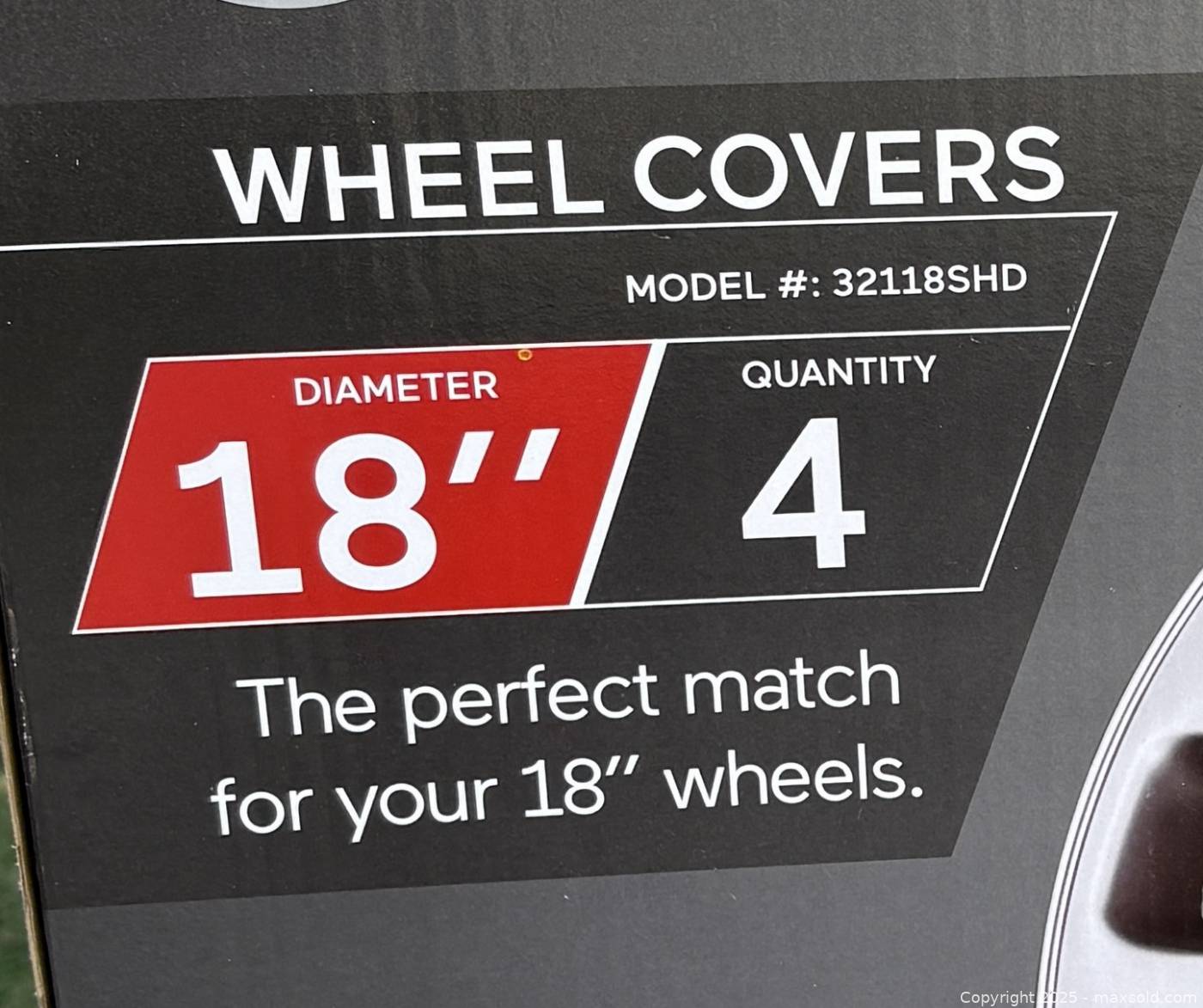 18 Inch Wheel Covers, Set Of 4 | Maxsold