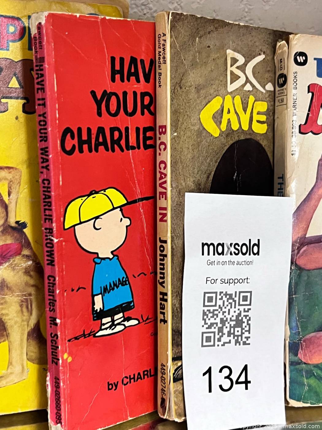 Paperback Book Humor Vintage humor & comic paperback books | Maxsold