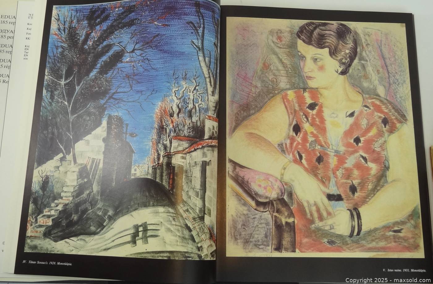 Eduard Viiralt 185 Reproductions Art Book 1985 | Maxsold