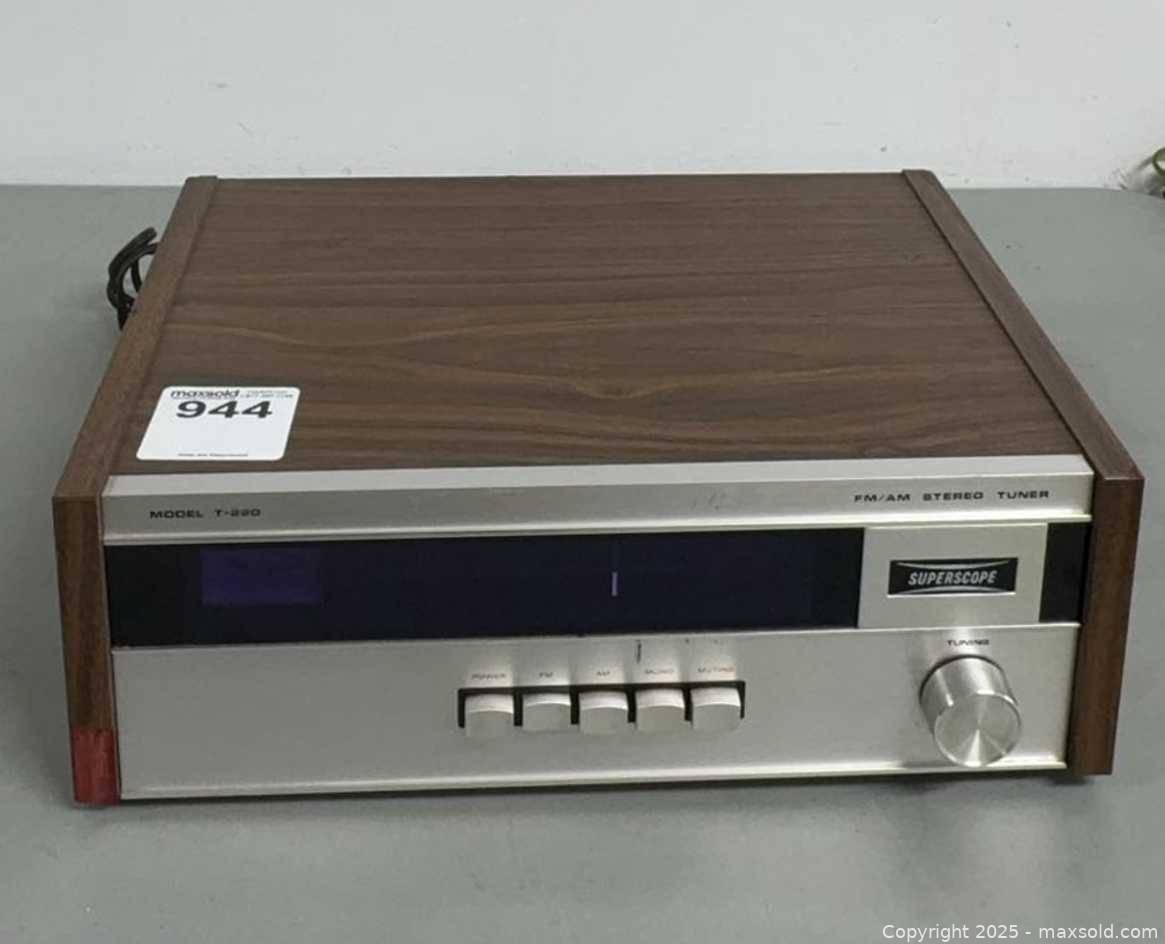 Radio stéréo Marantz Superscope T220 vintage - France