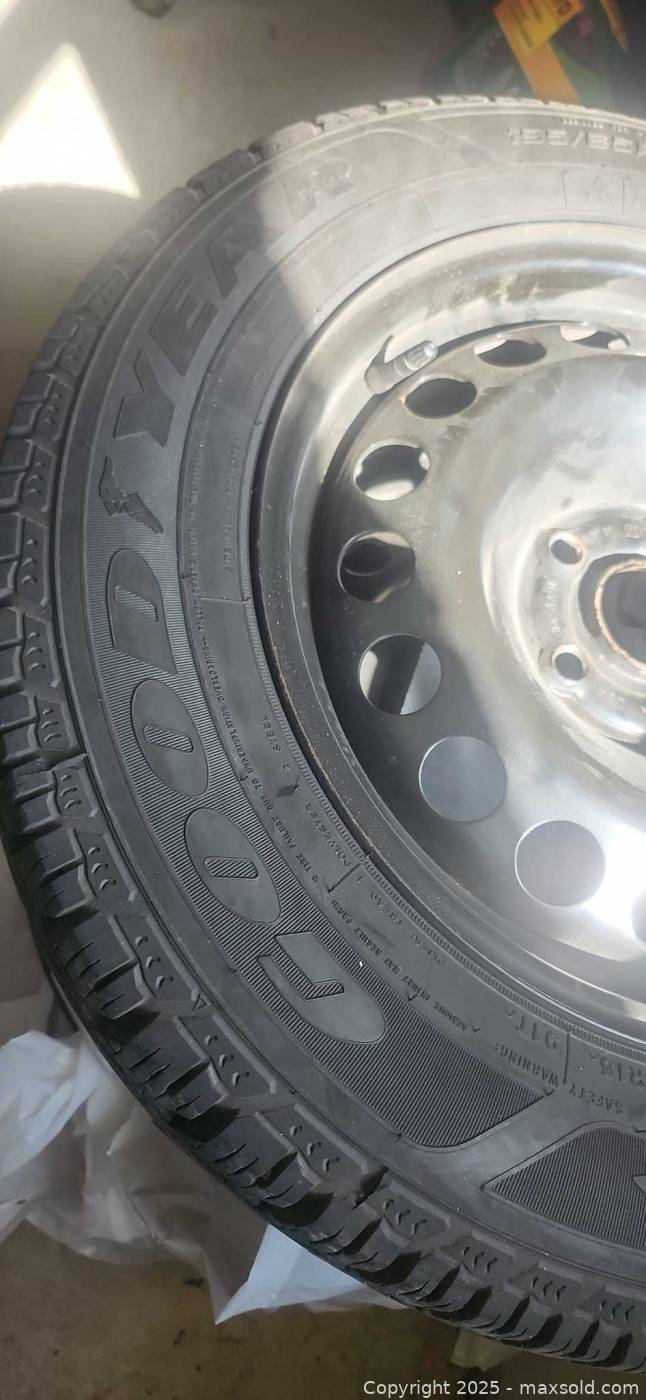 Goodyear Ultra Grip winter tires 195/65R15 set of 4 | Maxsold