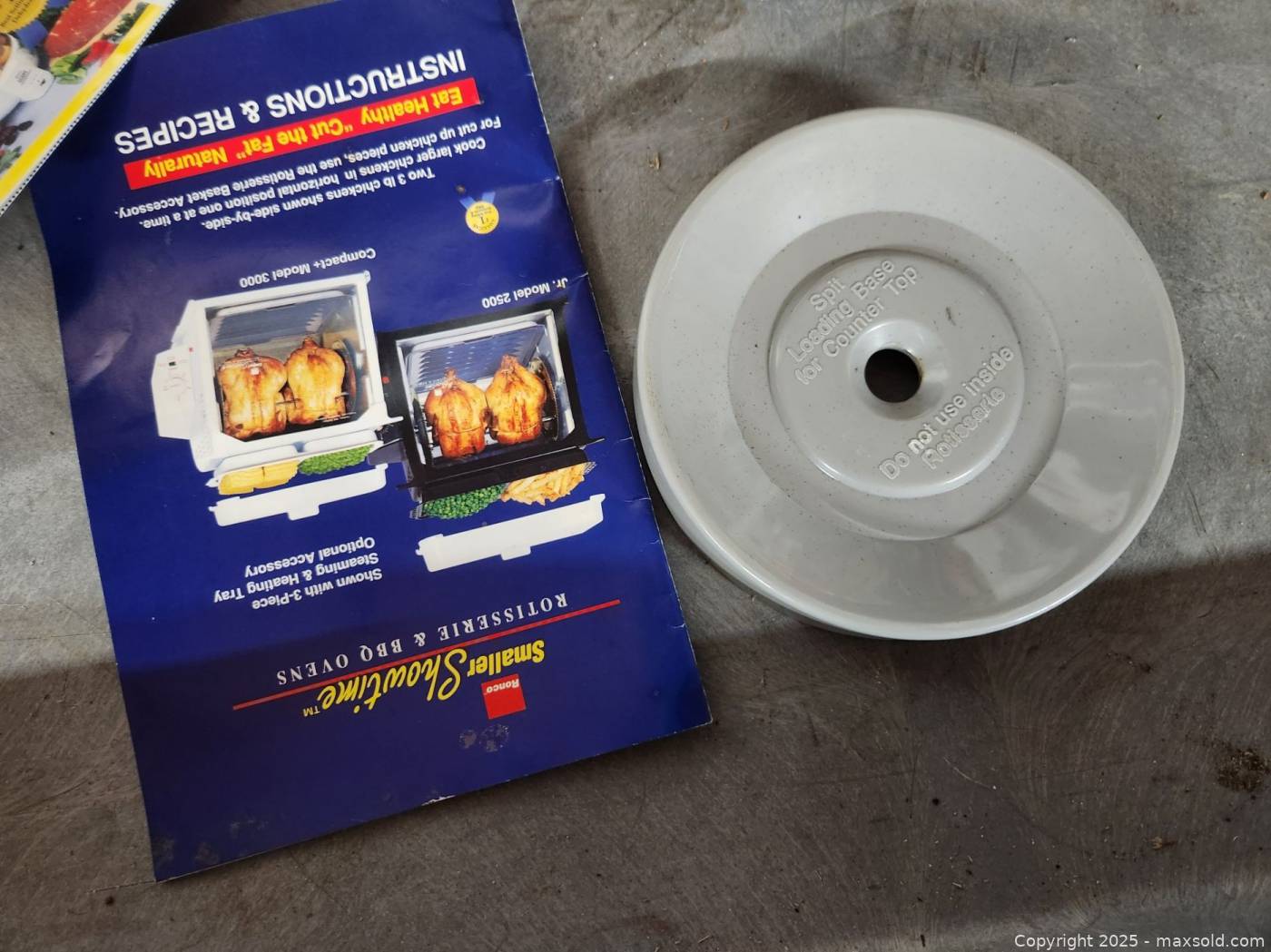 Injecteur De Saveur Pour Rôtissoire RONCO Showtime – Neuf – Accessoire BBQ