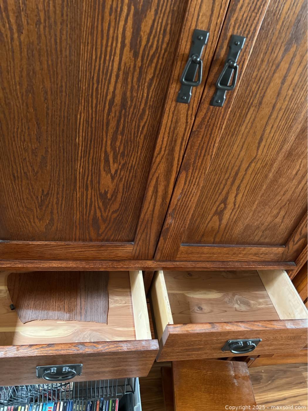 Mission Style Hutch