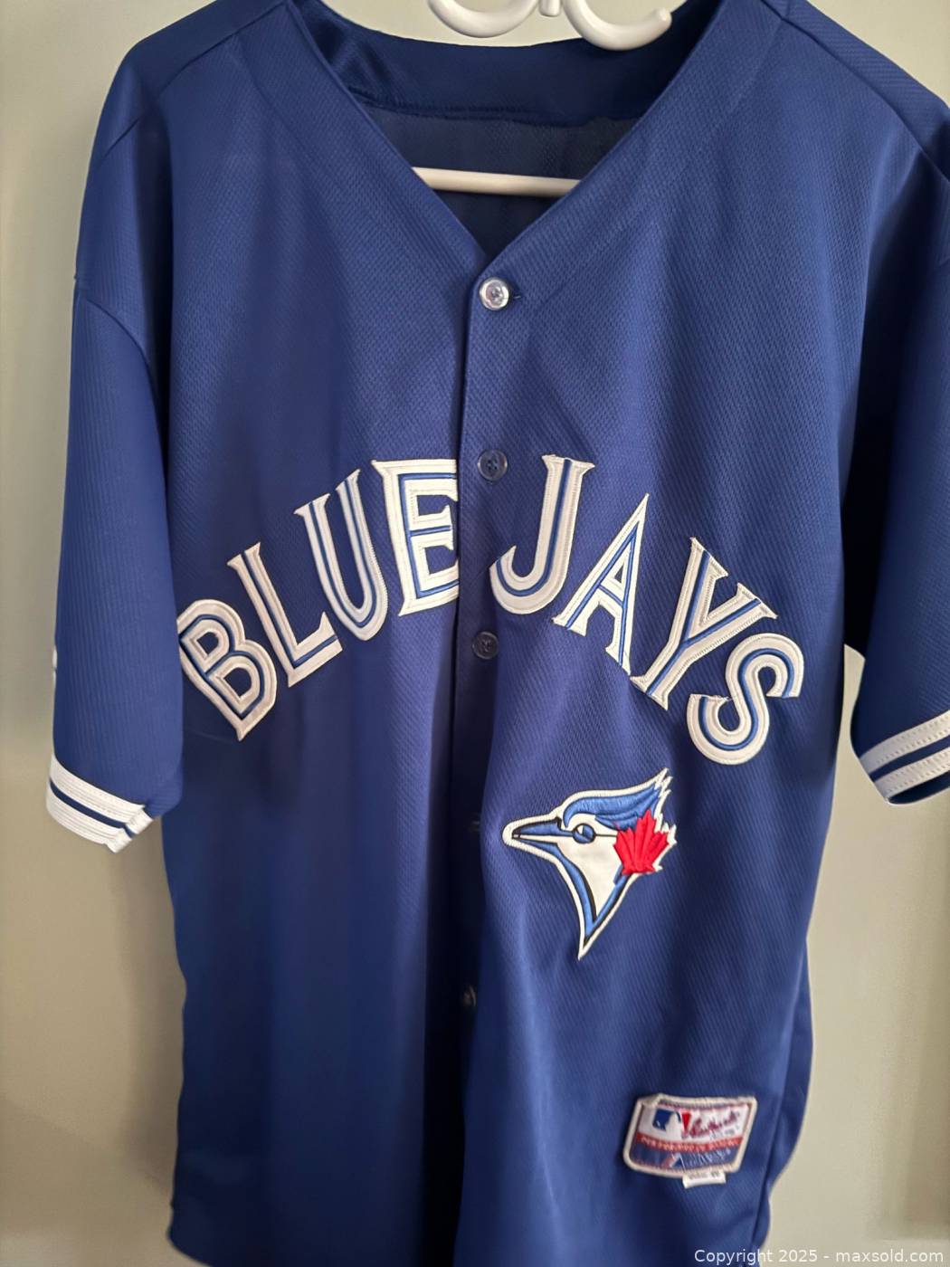 Maillot Base-ball Majestic Josh Donaldson Toronto Blue Jays – Away Bleu – Taille M