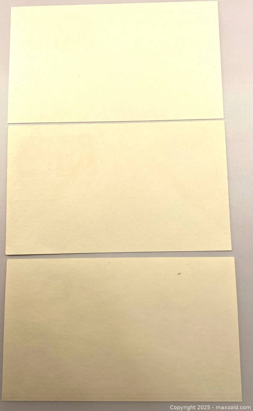 Vintage Usps Prepaid Postal Cards 5 Pieces Maxsold