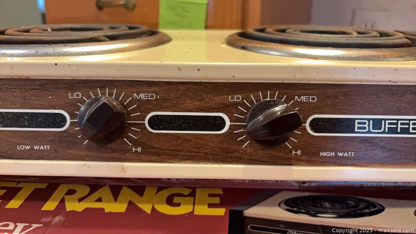Brûleur électrique - COLAXI - Double brûleur de comptoir - Température
