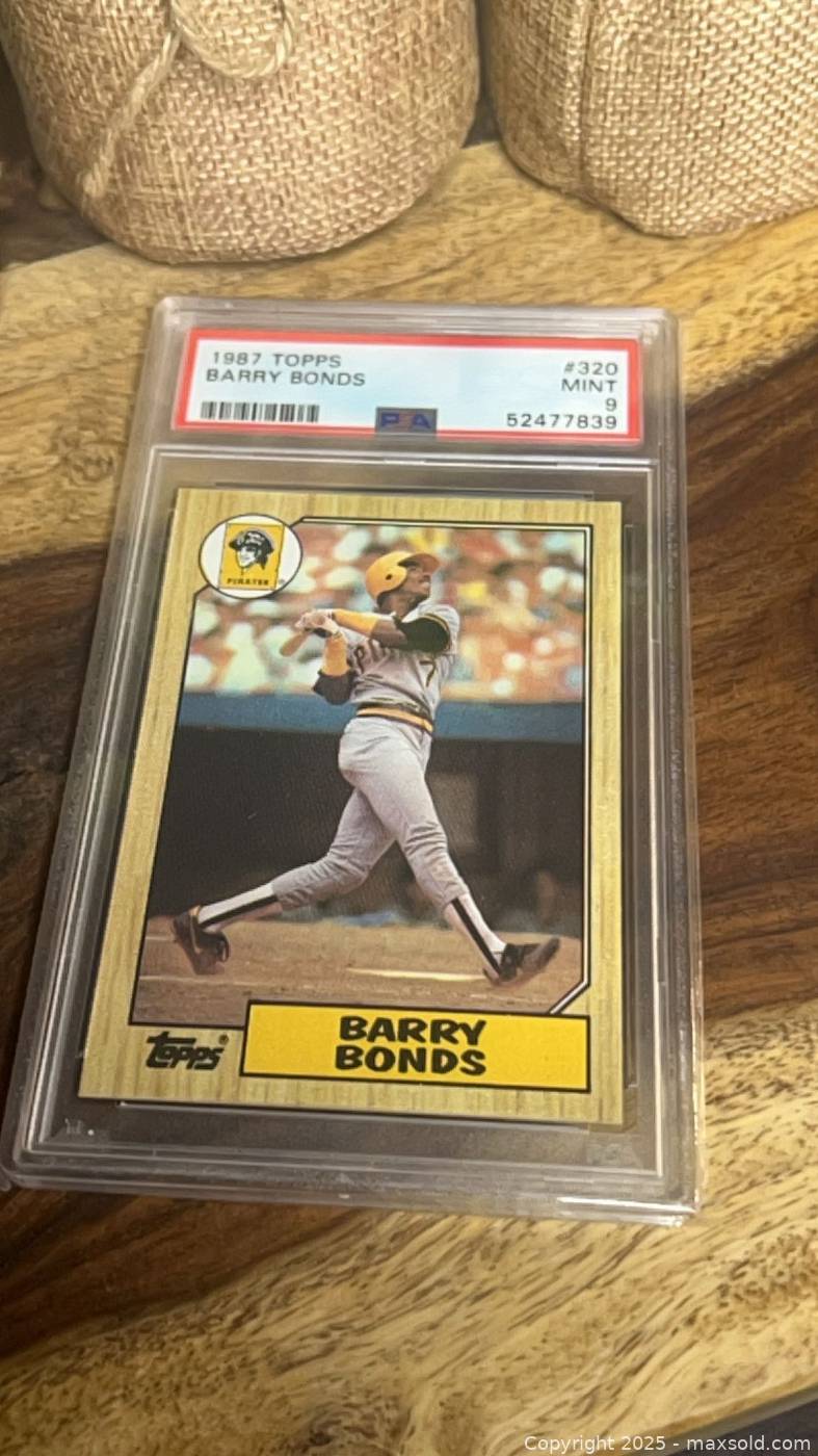 1987 Topps Barry Bonds