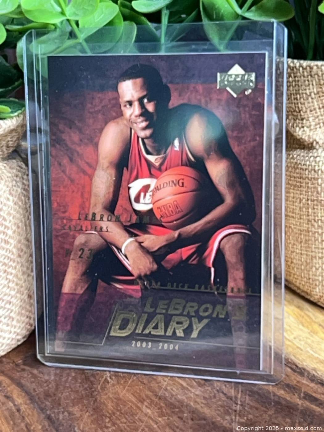 LeBron James Upper Deck Rookie Card LJ11 | Maxsold